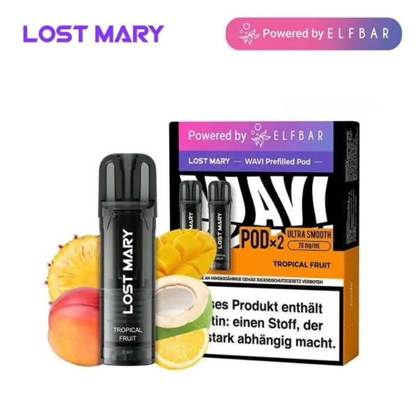 Lost Mary Wavi - Tropical Fruit - Prefilled Pod 2ml/ Stück